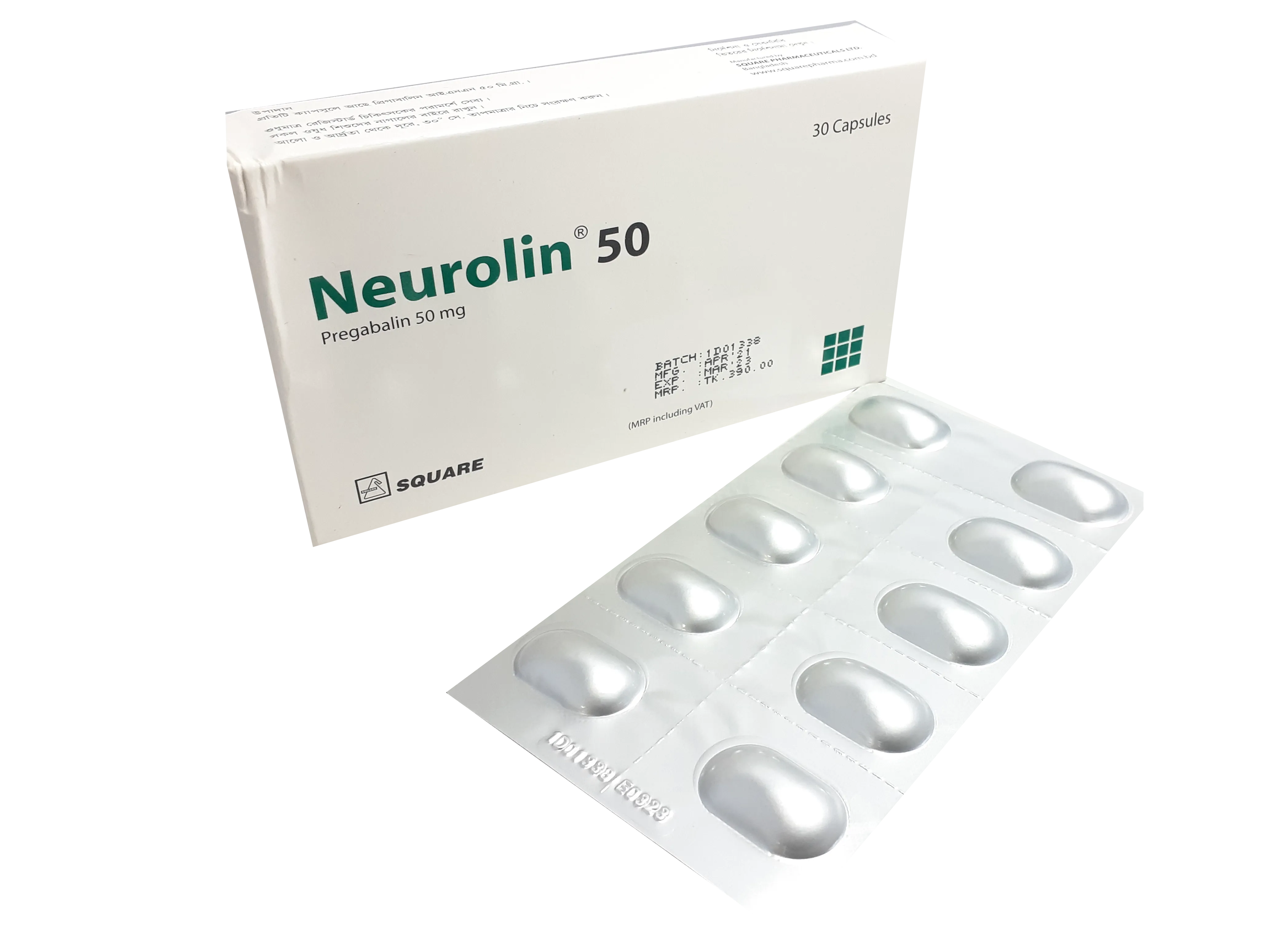 Neurolin 50 Capsule